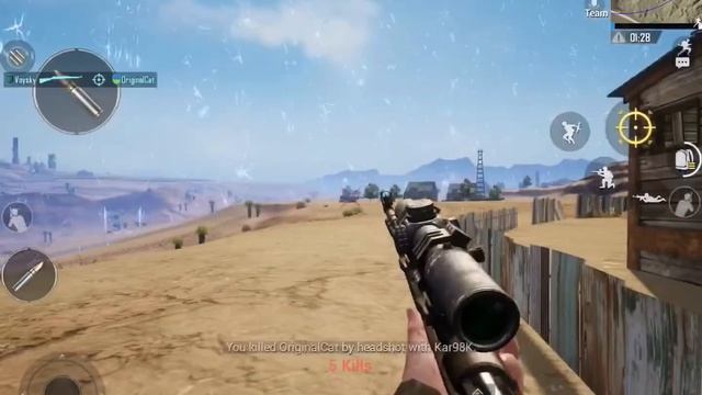 iPad 2018 9’7 PUBG MOBILE one headshot by Kar98 смотреть онлайн