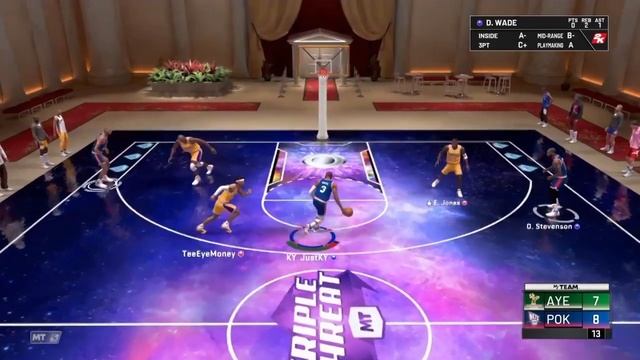 Spotlight Rewards DESHAWN STEVENSON! NBA 2K20 Triple Threat Online Gameplay! смотреть онлайн