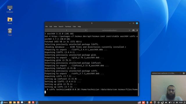 SSHFS installation on android using termux and a failed attempt to mount some folders using it смотреть онлайн