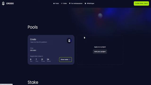 IDO Crodo - Как Заработать? Сколько Иксов?