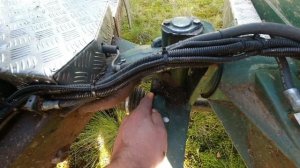 Узел перелома для вездехода