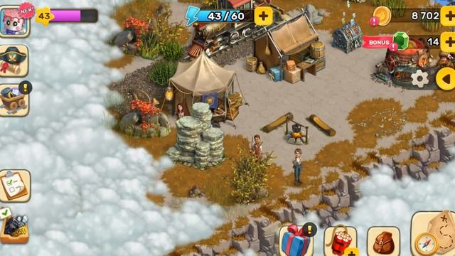 Klondike Adventures Пиратские дублоны Клондайк на Андроид смотреть онлайн