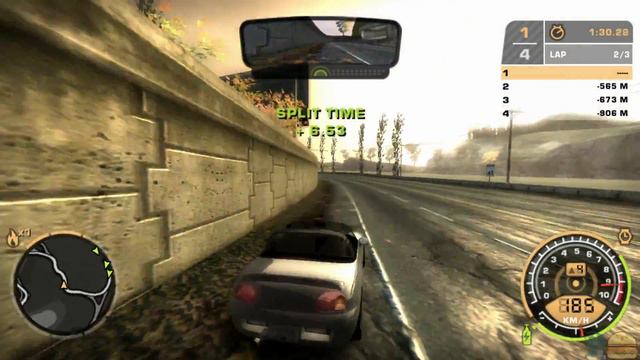 NFSMW Suzuki Cappuccino - Webster's 1st race - Lap K.O. смотреть онлайн