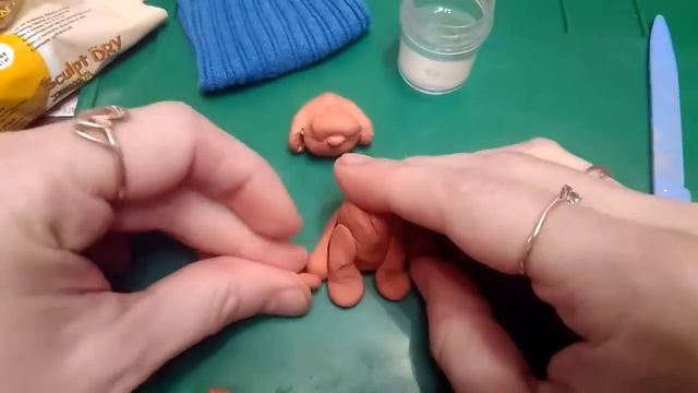 Собака из полимерной глины смотреть онлайн