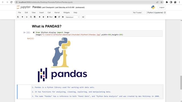 Learn PANDAS || What is Pandas and Why to use Pandas? || Pandas Library in Python смотреть онлайн