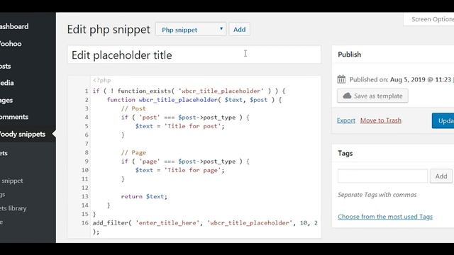 Edit Placeholder Title смотреть онлайн
