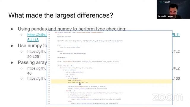 Speeding up Python Code 500x - Jamie Broomall смотреть онлайн