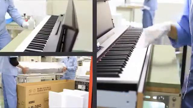 KORG® LP-380 - Video Tour pela fábrica de Miyama смотреть онлайн