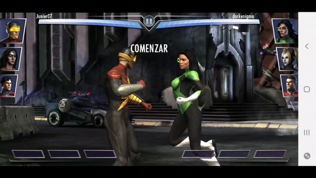 Injustice Gods Among Us Android Info Wonder Woman New 52 #4 смотреть онлайн