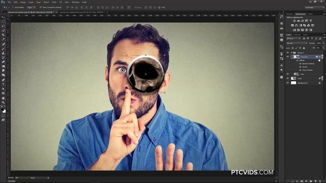 Little-Known PHOTOSHOP TRICK to Animate and Mask Layers - Complete "KNOCKOUT" Guide смотреть онлайн