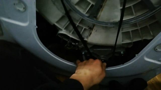 Установка ремня на стиральную машину на барабан смотреть онлайн