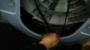 Установка ремня на стиральную машину на барабан