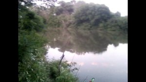 самоподсекатель на рыбалке,тёплый канал Новочеркасск..mp4