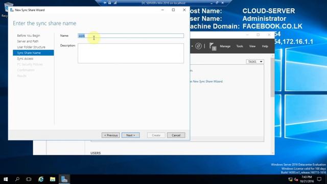 Configure Work Folders in Windows Server 2016 смотреть онлайн