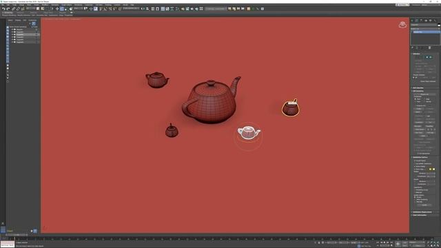 3DS Max - Orbit point of interest смотреть онлайн