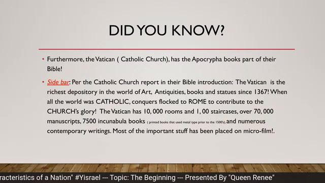 Topic - The Beginning - Women Abiding in The Word of Yah смотреть онлайн