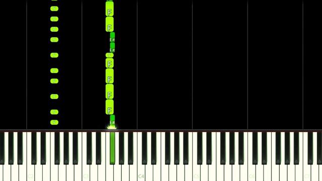 REPTILE THEME | Mortal Kombat (1995) - EASY Piano Tutorial смотреть онлайн