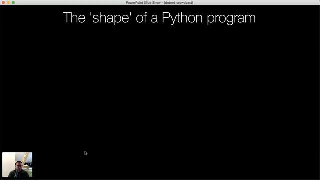 Python for the .NET developer webcast смотреть онлайн