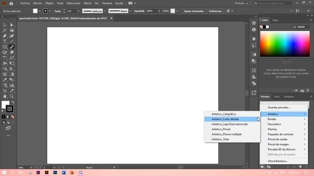 Adobe Illustrator | No deja usar el pincel (SOLUCIONADO) смотреть онлайн