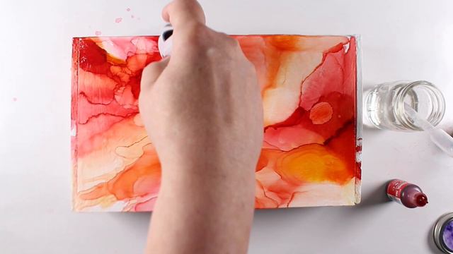 Evolution of a Cigar Box: Beautiful alcohol ink project смотреть онлайн