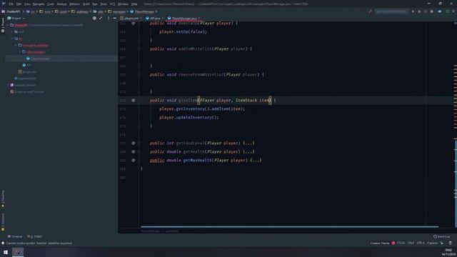 SPEED CODING | API Minecraft (Spigot) #1 LES MANAGERS