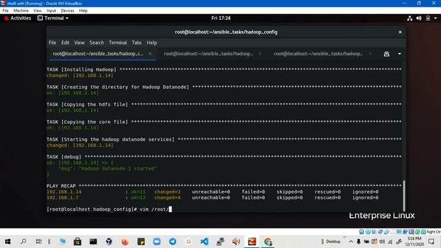 Hadoop Cluster using Ansible Playbook смотреть онлайн