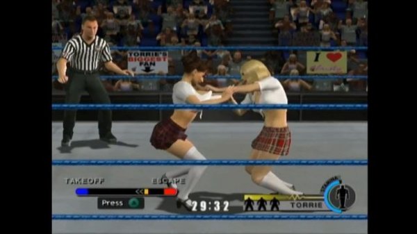 WWE Day of Reckoning 2-Random Bra n Panties Matches