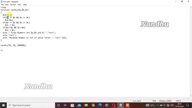 How to Find Maximum Number Out of 3 in PHP | PHP Maximum number | Php Tamil Tutorials | Php| Nandhu смотреть онлайн
