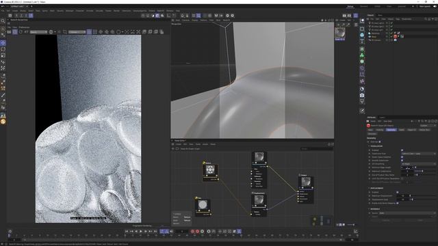 99. Cinema 4D: Создание шейдера воздушно-пузырчатой пленки в Redshift смотреть онлайн