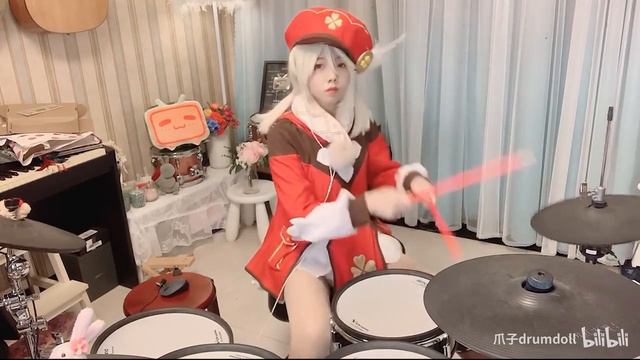 Genshin Impact | 可莉 COS | Rage Of Dust 卡其脱离太 原神 架子鼓【爪子drumdol】 смотреть онлайн