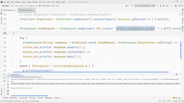 Java HTTP-Client im Paket java.net.http смотреть онлайн