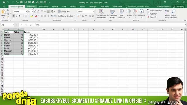 [iExcel.pl] Porada dnia #11 Excel tworzenie wykresów смотреть онлайн