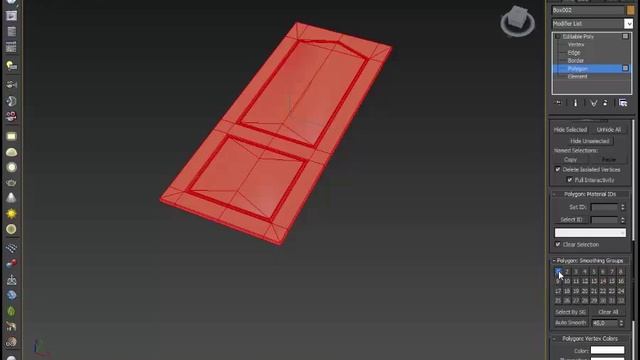 Моделирование двери (часть 1) смотреть онлайн