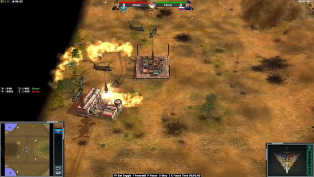 РЕДЧАЙШИЙ ИСХОД БЕШЕНОГО БОЯ В GENERALS ZERO HOUR смотреть онлайн
