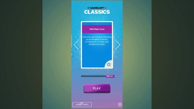 Gameloft Classics Game app || 20 Years Wild West Guns Game смотреть онлайн