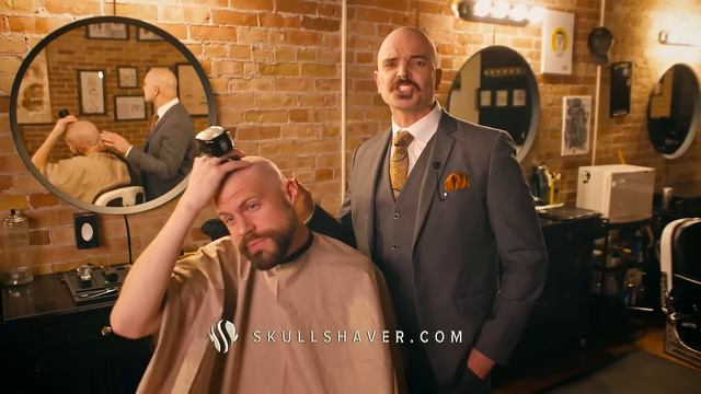 Skull Shaver Super Bowl Commercial 2023 | Shave With No Nicks & No Cuts | Anywhere Anytime