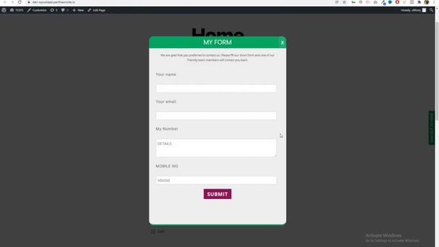 How To Add Contact Form 7 Popup On Button Click | In Wordpress | In Hindi 2022 смотреть онлайн