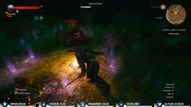 WITCHER 3 NEXT GEN GOD MODE TEST (2B VIT/TOX/STAMINA) ?LIVE смотреть онлайн