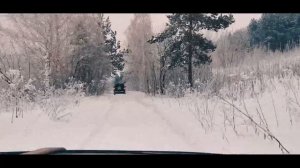 Паджеро 4 и Нива off-road по снегу