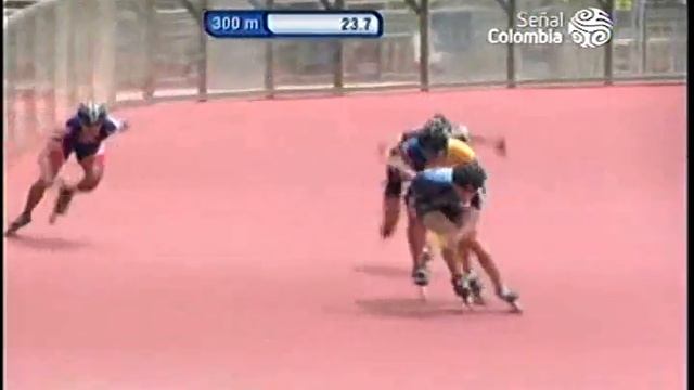 Semifinal Heat 1, 500 mts Sprint Patinaje Hombres World Games Cali 2013 смотреть онлайн