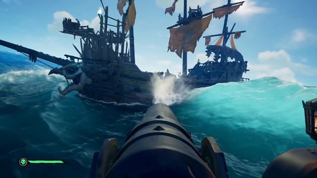 Sea of Thieves: Самый конченый способ потопления корабля скелетов! смотреть онлайн