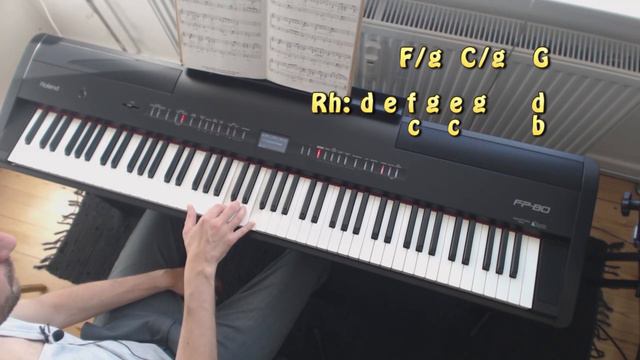 Tutorial - My Love My Life (ABBA) - Piano смотреть онлайн