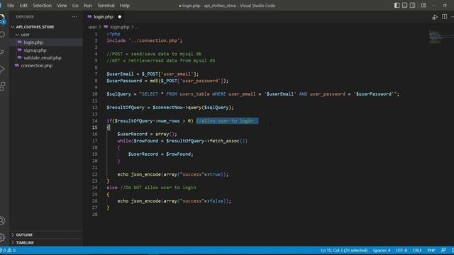 PHP Login with MySql Database | iOS & Android Flutter Backend Tutorial | eCommerce Shopping App 202 смотреть онлайн