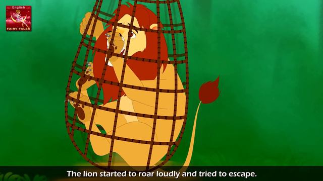 The Lion And The Mouse In English | @EnglishFairyTales