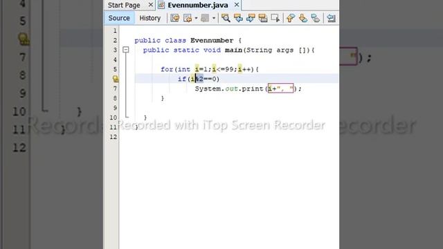 Write a Java program to print the odd numbers from 1 to 99. смотреть онлайн