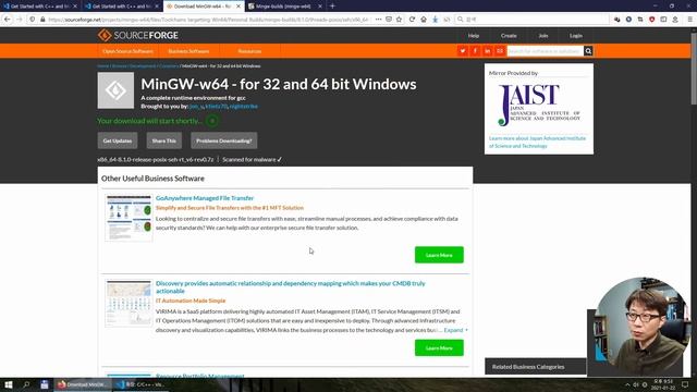 VS Code를 이용하여 C++ 개발 환경 설정하기 смотреть онлайн