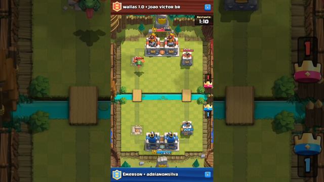 Eu e Adriano - COOL!!! крутые битвы - CLASH ROYALE смотреть онлайн