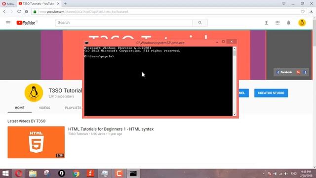 CMD command Prompt tutorial 1 - Introduction to the course смотреть онлайн