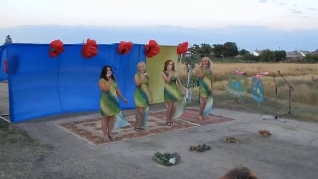 "Ой, говорила чиста вода" "Танец огня" Иван Купала 2017. Харитоновский СК смотреть онлайн