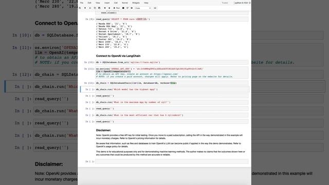 LangChain intro - make natural language SQL database queries смотреть онлайн